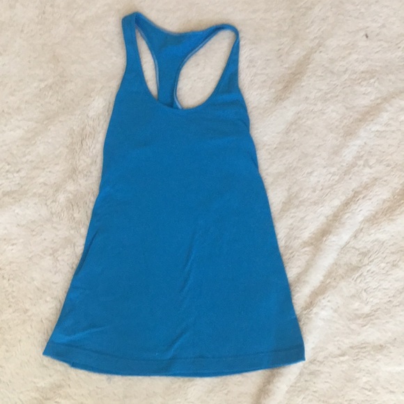 lululemon athletica Tops - Lululemon Blue Razorback